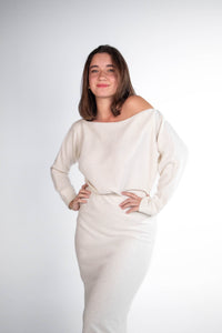 The Knit Dress Ivory