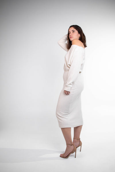 The Knit Dress Ivory