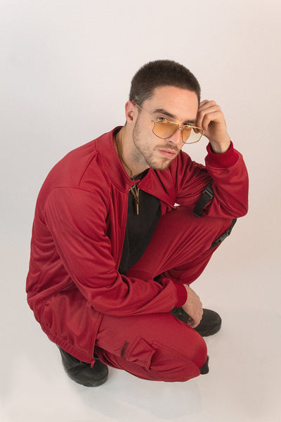 The Track Suit Pants Red